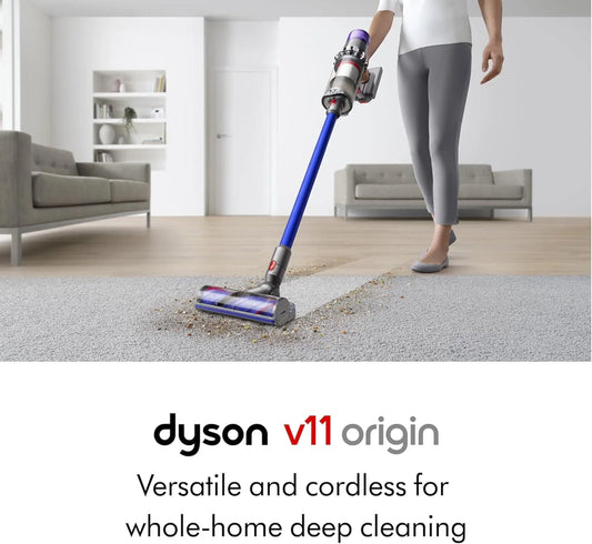 Dyson V11 Origin Cordless Vacuum, 185AW, 3 Power Modes, Up To 60 Minutes, ² Deep Cleans Hard Floors And Carpets, Detangles Pet Hair