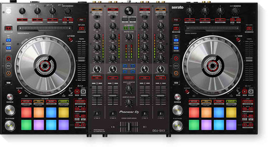 B-Stock, Pioneer Dj DDJ-SX3 4-Channel Dj Controller For Serato Dj Pro