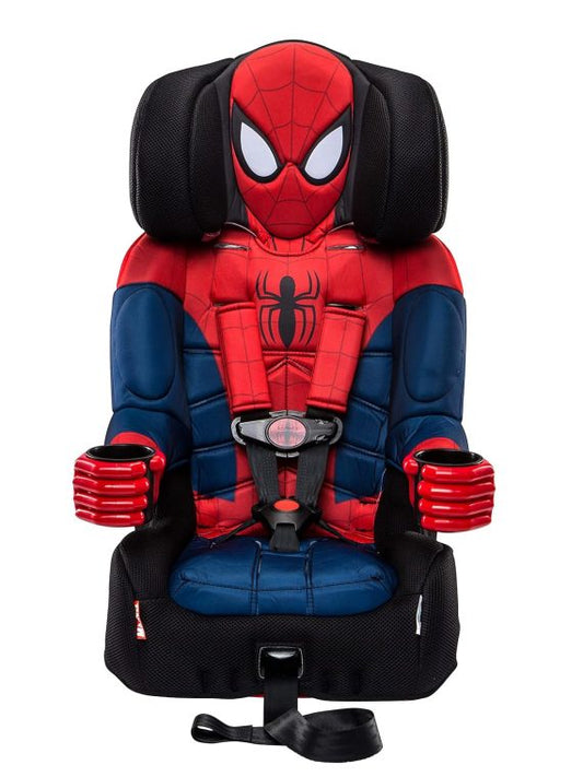 KidsEmbrace Marvel Spider-Man 2-in-1 Forward-Facing Booster Car Seat Latch
