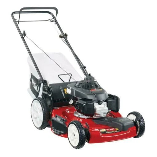 Self-Propelled Petrol Lawnmower, 22 In., 170 cm3 OHV Engine, High-Wheel Drive, Rear-Wheel Drive, 3-in-1 Function With Height Adjustment, Including Oil