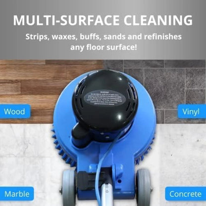 Prolux Core Heavy Duty Commercial Floor Polisher Buffer Scrubber Machine And 5 Pads