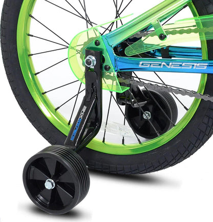 Genesis 18 Glitch Boys BMX Bike, Blue/Green