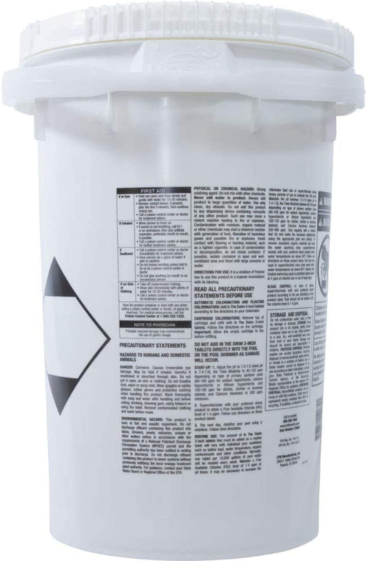 3 In. Chlorine Tablets, 50 Lbs