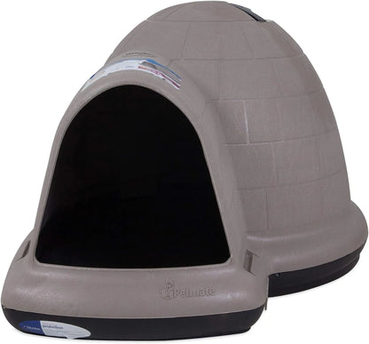 Petmate Indigo Dog House, Igloo Dog House, Made In USA With 90% Recycled Materials