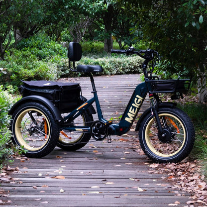 Silverado 20 48V/14Ah 750W Foldable Fat Tire Electric Trike, 330lbs, 96817362