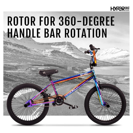 Hyper Bicycles 20 In. Jet Fuel BMX Bike For Kids, Recommended Ages 8 To 13 Years Old
