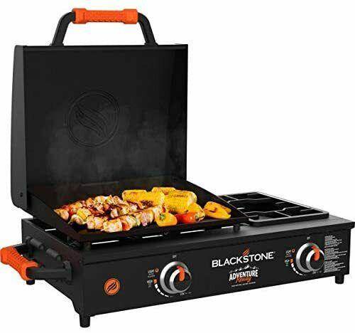 Blackstone Adventure Ready 17 In. Tabletop Griddle With Range Top Black