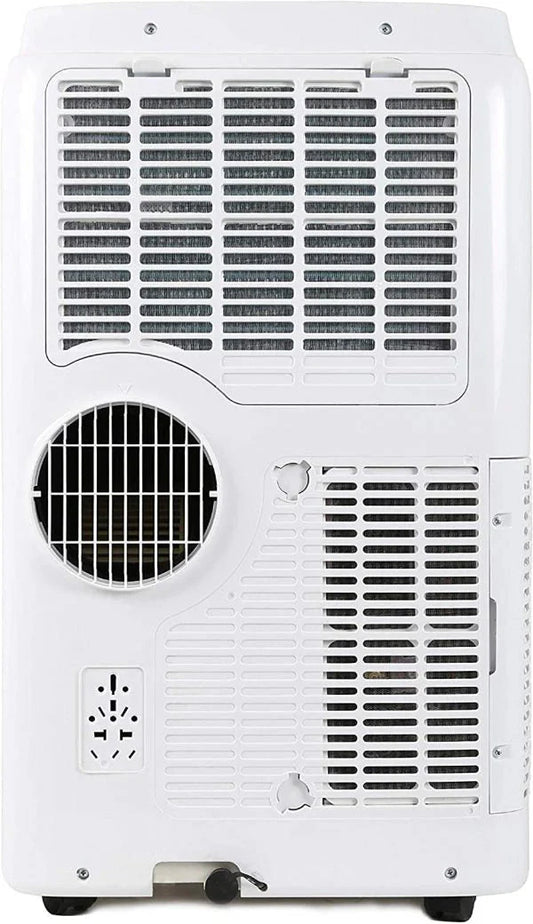 Black Plus Decker 14,000 BTU Portable Air Conditioner With Heat And Remote Control, White
