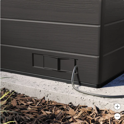 Suncast 8’x7 Ft. Cabana Entertainment Shed