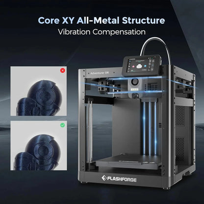 Adventurer 5M 3D Printer With Fully Automatic Leveling