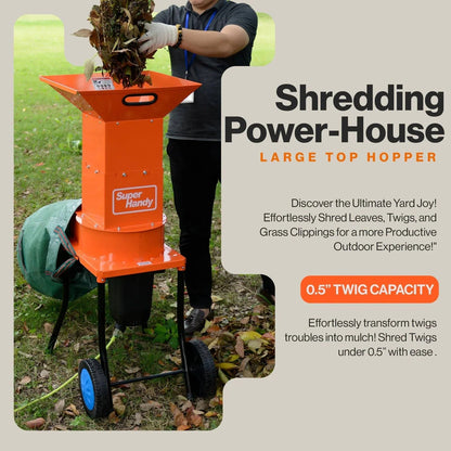 SuperHandy Heavy Duty Electric Shredder And Mulcher GUO056