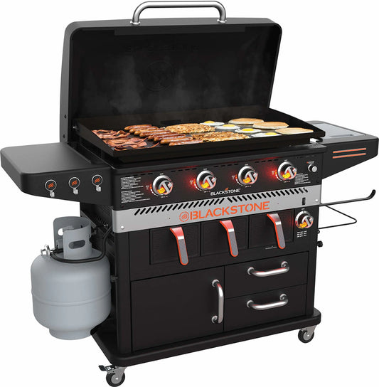Blackstone 4 Burner And Air Fryer Combo 36 In