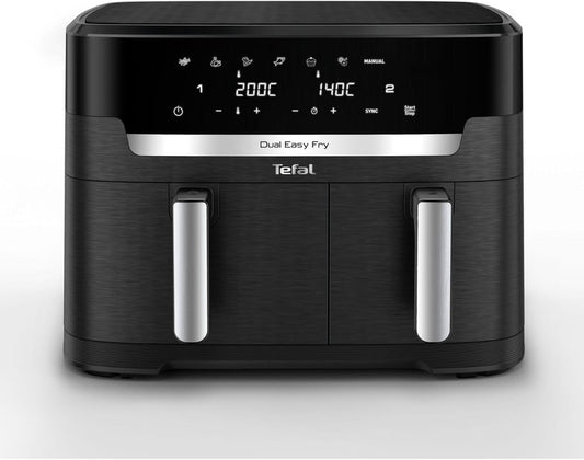 Tefal Dual Easy Fry 11L Air Fryer With 7 Preset Programs