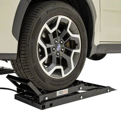 Black Widow Hydraulic Car Lift With Ramp, 3,000 Lb. Per Pair Capacity