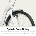 Schwinn Meridian Adult Tricycle, Men's And Women's Beach Cruiser, 26-inch Wheels, Low Step-Through, Wide Saddle, Folding Rear Basket