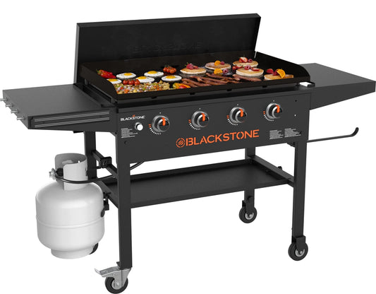 Blackstone Original 4-Burner 36 In. Propane Omnivore Griddle With Hard Cover
