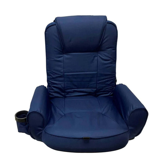 West Marine High-Back Portable Seat With Armrests And Pockets, UV-Resistant, Water-Repellent Fabric