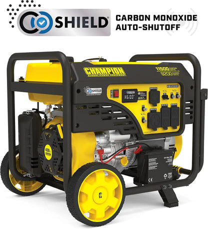 9000W Wireless Start Generator With CO Shield