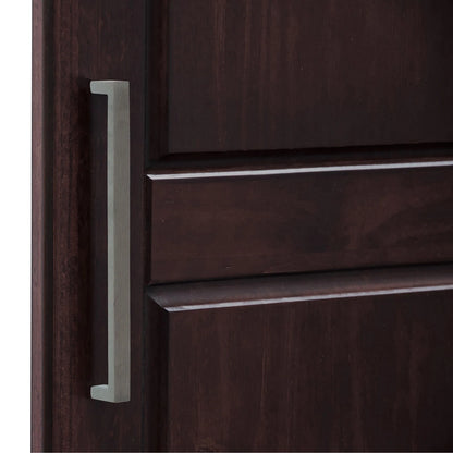 Palace Imports 100% Solid Wood Cosmo 3-Door Wardrobe Armoire With Solid Wood Or Mirrored Doors