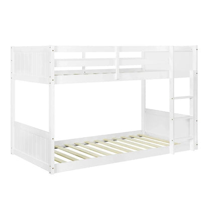 Delphia Low Profile Twin Over Twin Bunk Bed