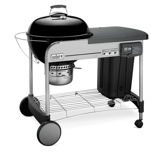 Weber Performer Deluxe 22 Ft. Black Charcoal Grill
