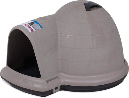 Petmate Indigo Dog House, Igloo Dog House, Made In USA With 90% Recycled Materials
