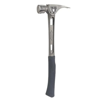 Stiletto TB3MC 15 Oz Ti-Bone III Titanium Hammer With Milled Face Curved Handle
