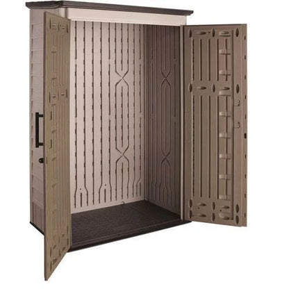 Rubbermaid Outdoor Storage Shed, 52 Cu. Ft., Weather-Resistant, Lockable Doors