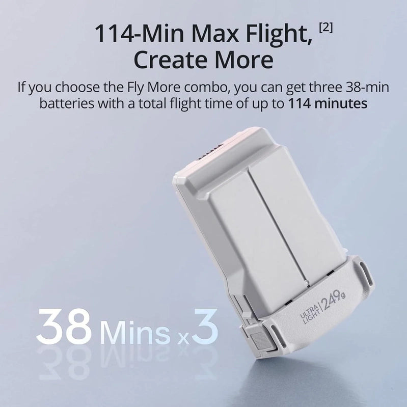 DJI Mini 3, Drones With Camera For Adults 4K, 38-min Flight Time, Up To 32800 Ft, 10km Video Transmission, True Vertical Shooting