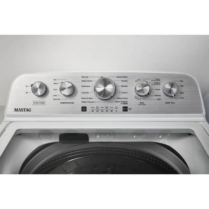 Maytag Top-Loading Washing Machine With 4.8 Cubic Foot Capacity And Extra Power Boost, White C MVW5430MW