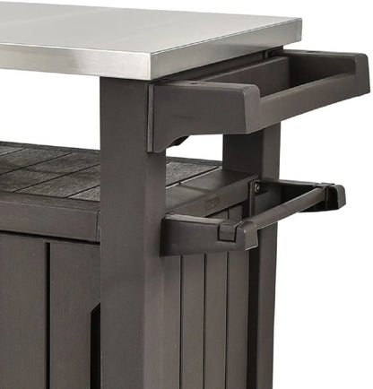 Keter Unity XL Portable Outdoor Table And Storage
