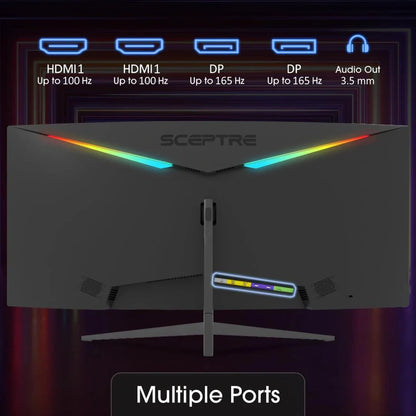 Sceptre 34 In. 165Hz Curved Ultrawide Wqhd Monitor