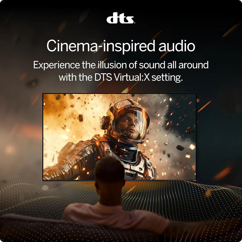 Vizio 50 In. 4K Resolution HDR Smart TV, Dolby Vision HDR/HDR10 Plus, WiFi 6, Renewed