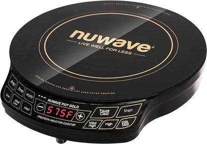 Nuwave Gold Precision Induction Cooktop, Powerful With Large 8 In. Heating Coil
