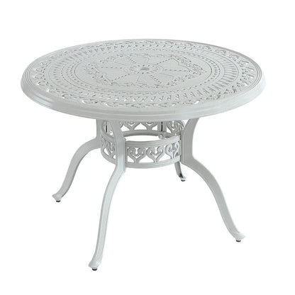 5-Piece Cast Aluminum Patio Dining Set With 4 Swivel Chair