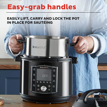 Instant Pot Pro 8 Qt. 10-in-1 Pressure Cooker, Rice/Grain Cooker