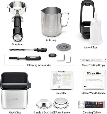 Breville BES990BSSUSC Automatic Espresso Machine