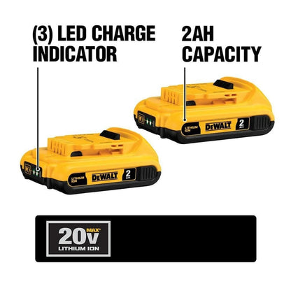DEWALT 20V MAX 10-piece Tool Combination Set DCK1020D2 By DEWALT