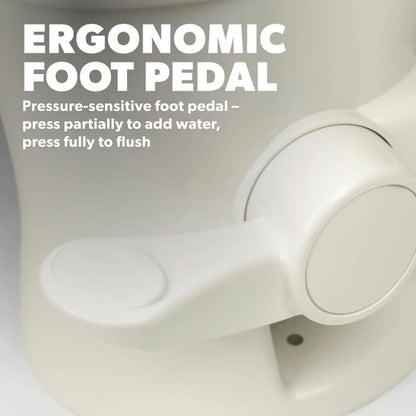 320 Series Standard Height RV Toilet, White