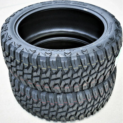 Set Of 4, Four 275/65R20 126/123Q E, 10 Ply M/T Mud Tires
