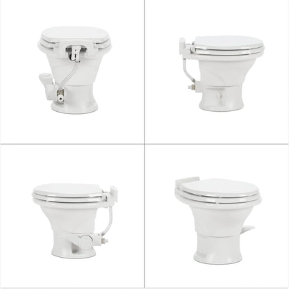 320 Series Standard Height RV Toilet, White