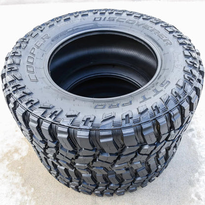 Pair Of 2, Two Cooper Discoverer Stt Pro Lt 35X12.50R20 121Q E, 10 Ply Mt M/T Mud Tires