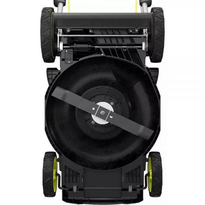 Ryobi 40V Brushless 20 In. Walk Behind Self-Propelled Mower/String Trimmer/Leaf Blower With 2 Batteries And 2 Chargers