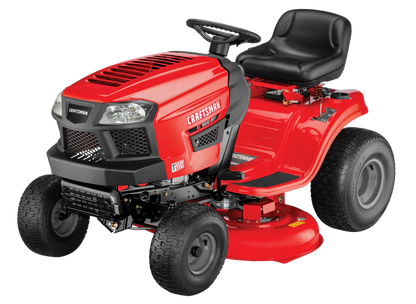 Craftsman T110 42-in Riding Lawn Mower, 17.5 HP Briggs And Stratton Engine, 7-Speed Transmission, Model 13AN77XS093