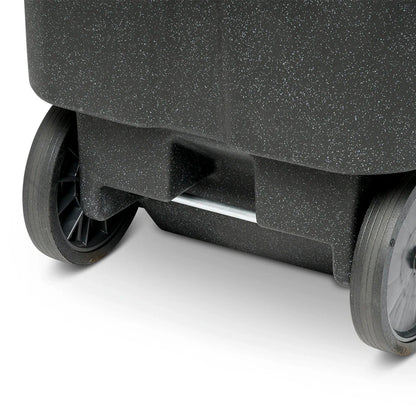 Toter 96 Gallon Trash Can With Smooth Wheels And Lid