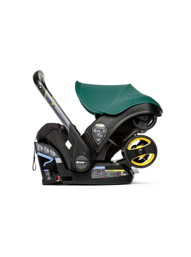 Stroller Combination Consisting Of Infant Car Seat And Latch Base, Model Year 2025 C Midnight Edition, From Car To Stroller In Seconds