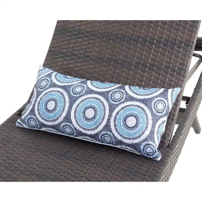 All Weather Wicker Chaise Lounge, Set Of 2