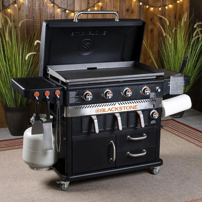 Blackstone 4 Burner And Air Fryer Combo 36 In
