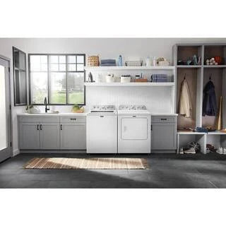 Maytag Top-Loading Washing Machine With 4.8 Cubic Foot Capacity And Extra Power Boost, White C MVW5430MW
