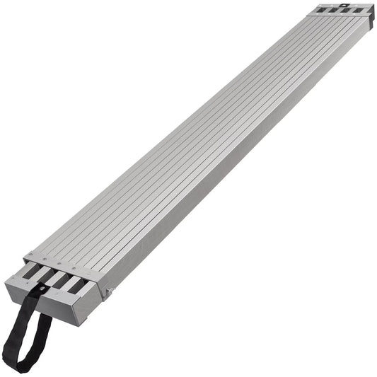 Vevor Telescoping Aluminum Work Plank, 8-13 Ft. 500lbs Capacity, 12.5 In. Width Aluminum Scaffold Plank